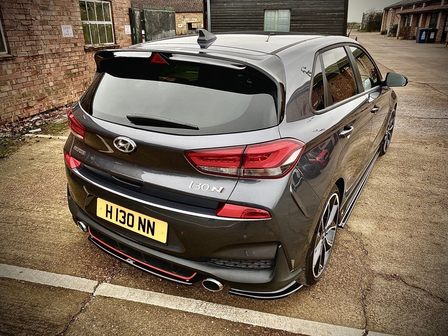 Hyundai i30N Hatchback Pre Facelift - Rear Spats