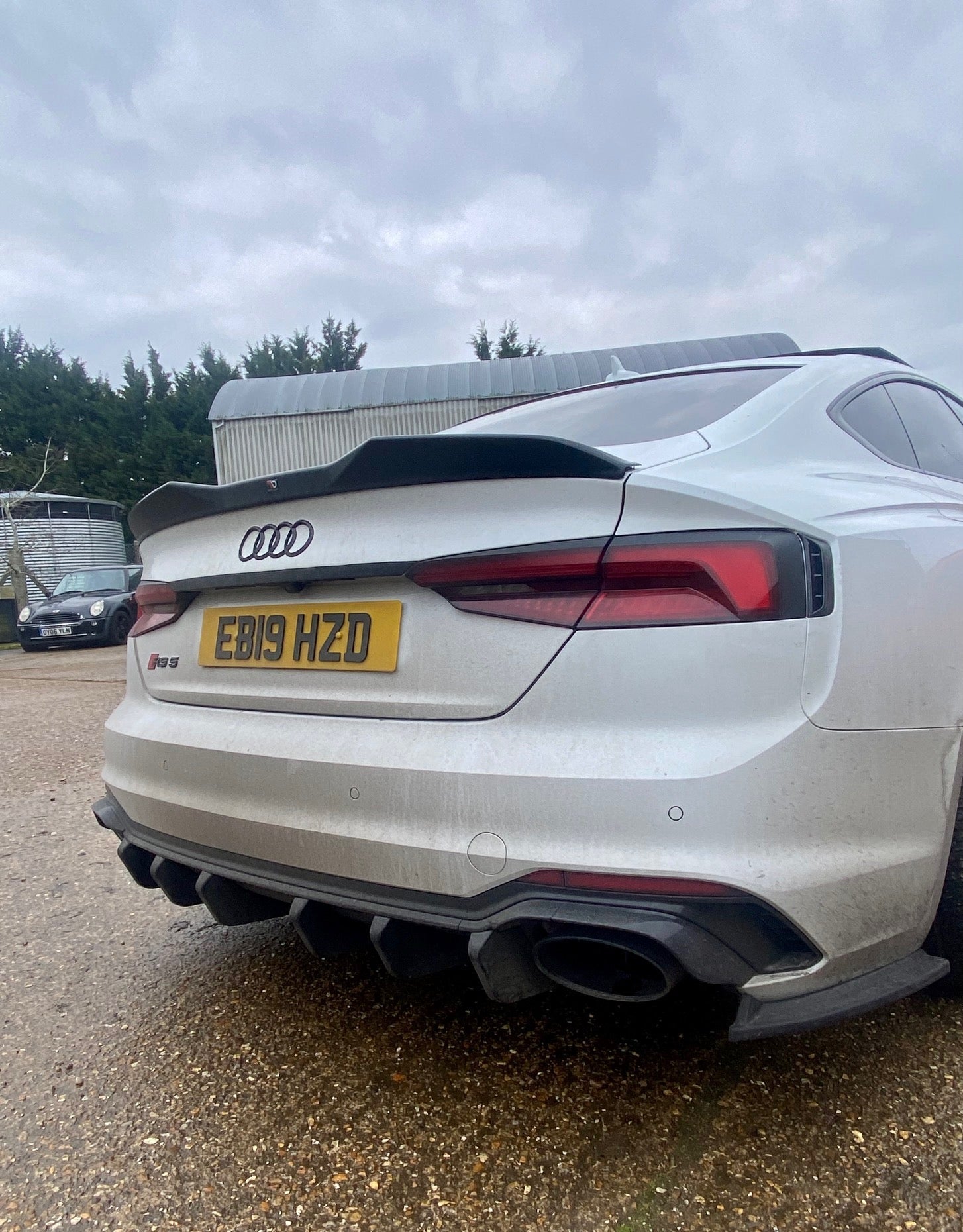 Audi RS5 B9 Coupe - Set of 6 Diffuser Fins