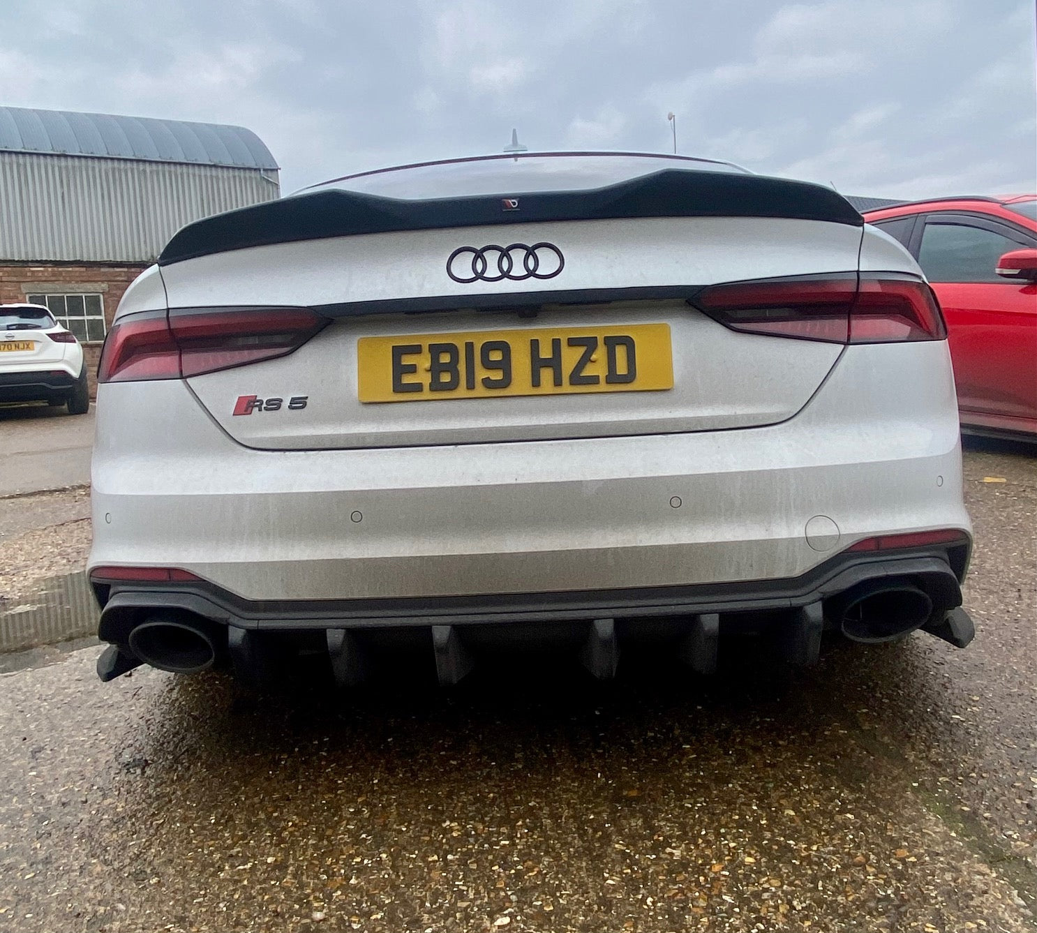 Audi RS5 B9 Coupe - Set of 6 Diffuser Fins
