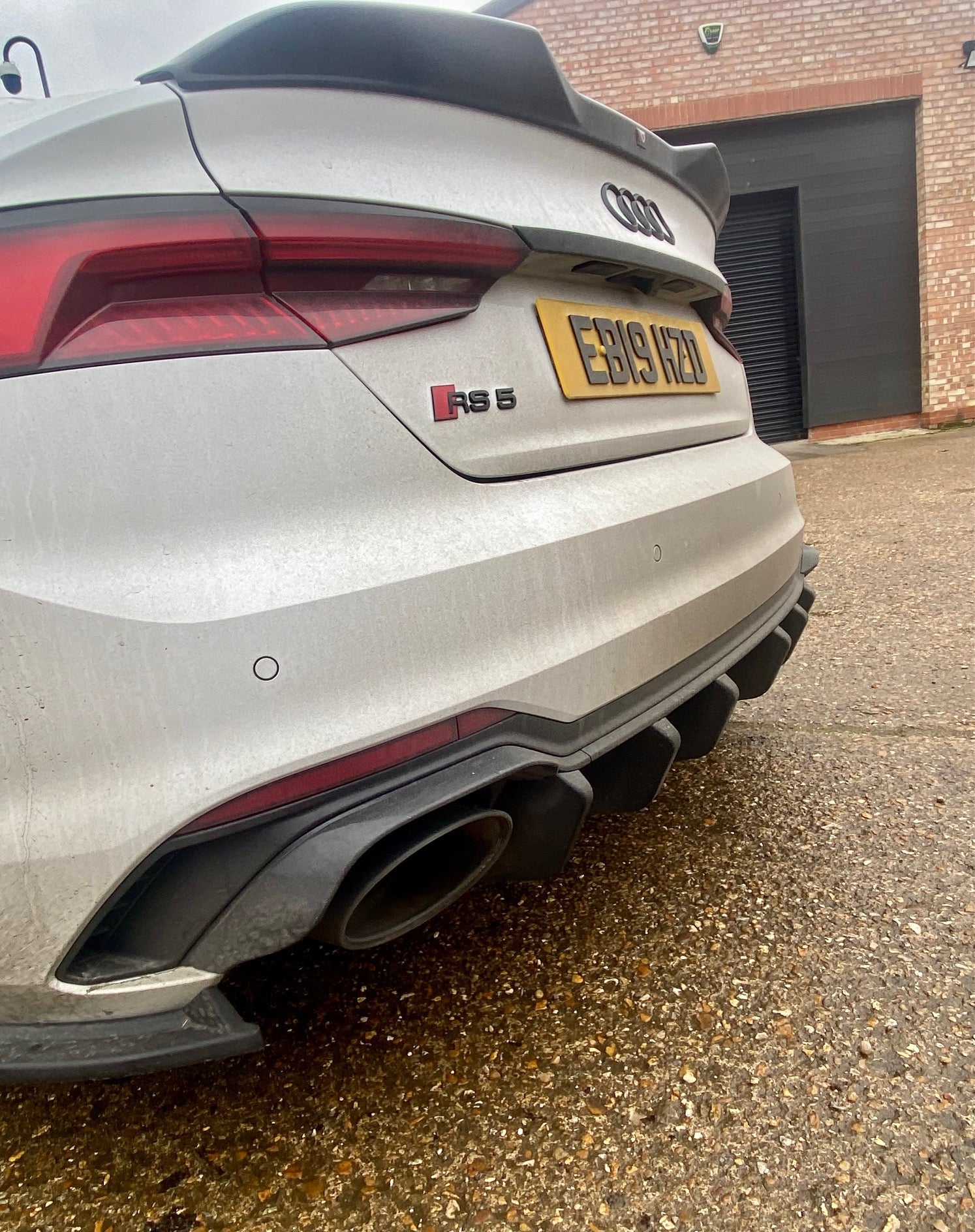 Audi RS5 B9 Sportback - Rear Diffuser Extensions
