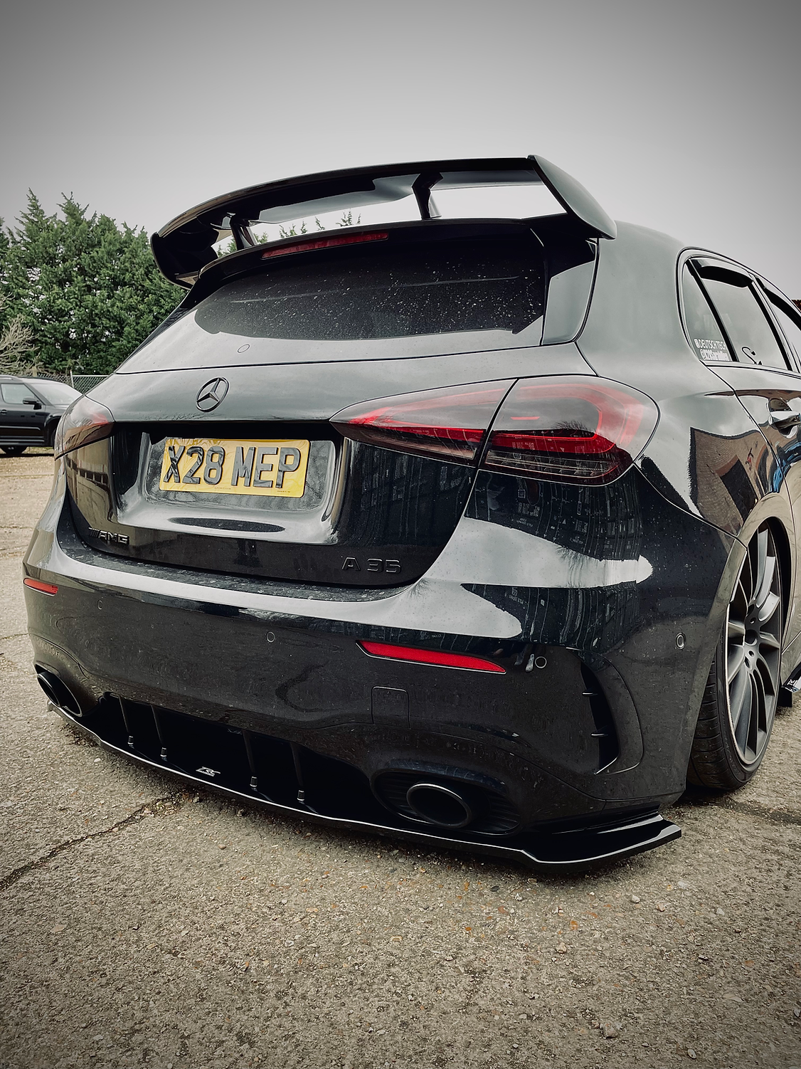 Mercedes A35 AMG W177 - Rear Blade