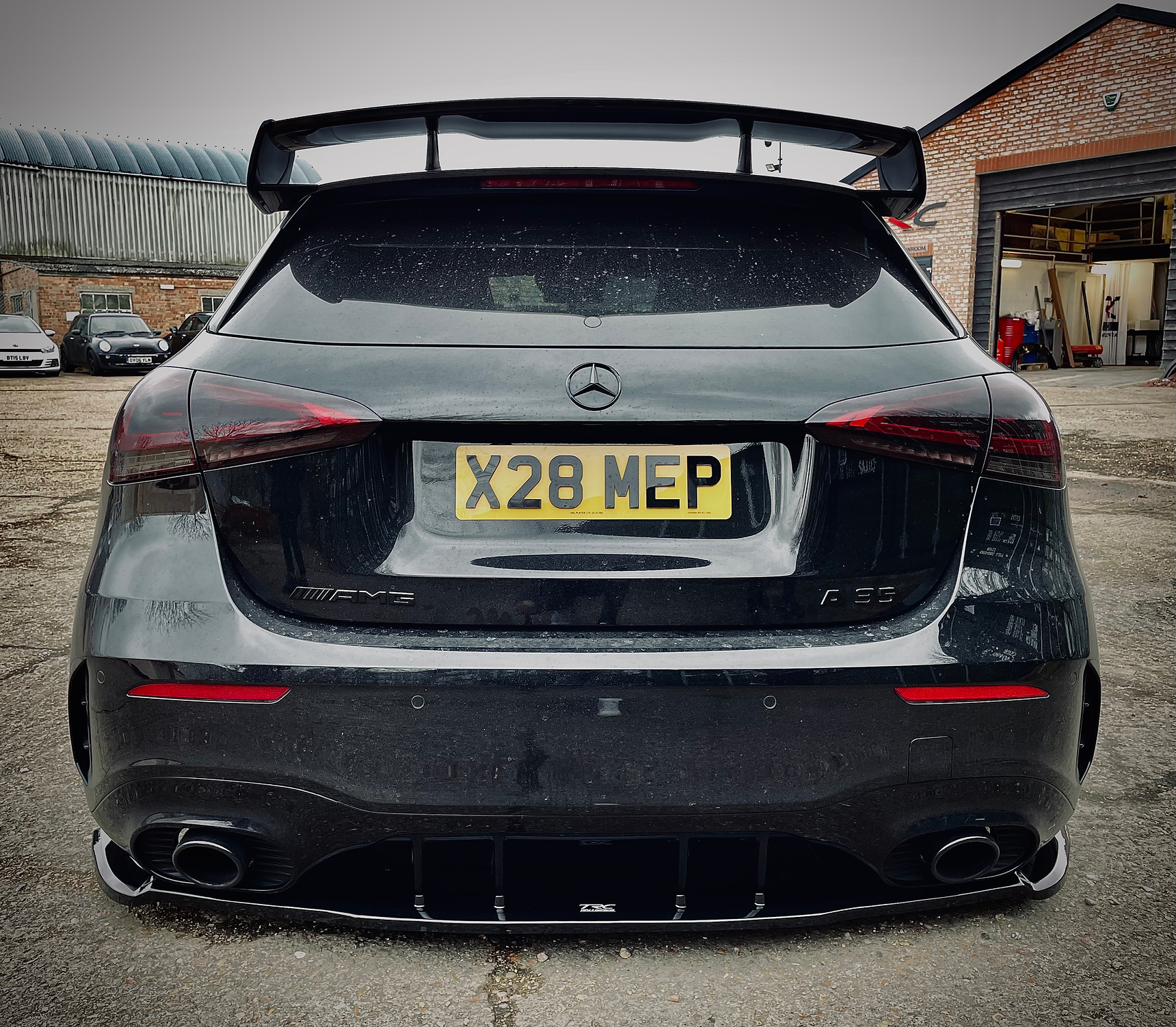Mercedes A35 AMG W177 - Rear Blade
