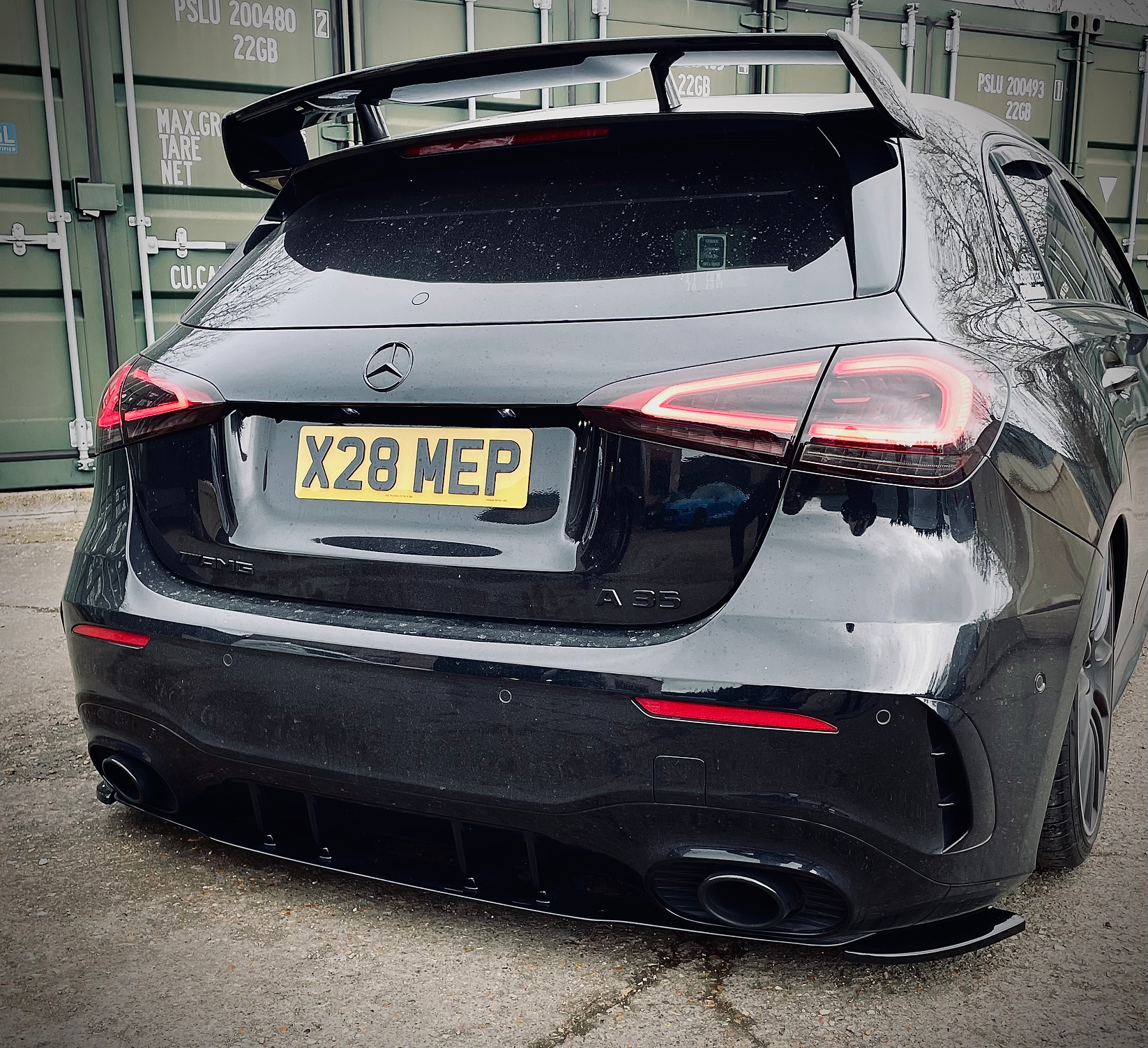 Mercedes A35 AMG W177 - Rear Spats