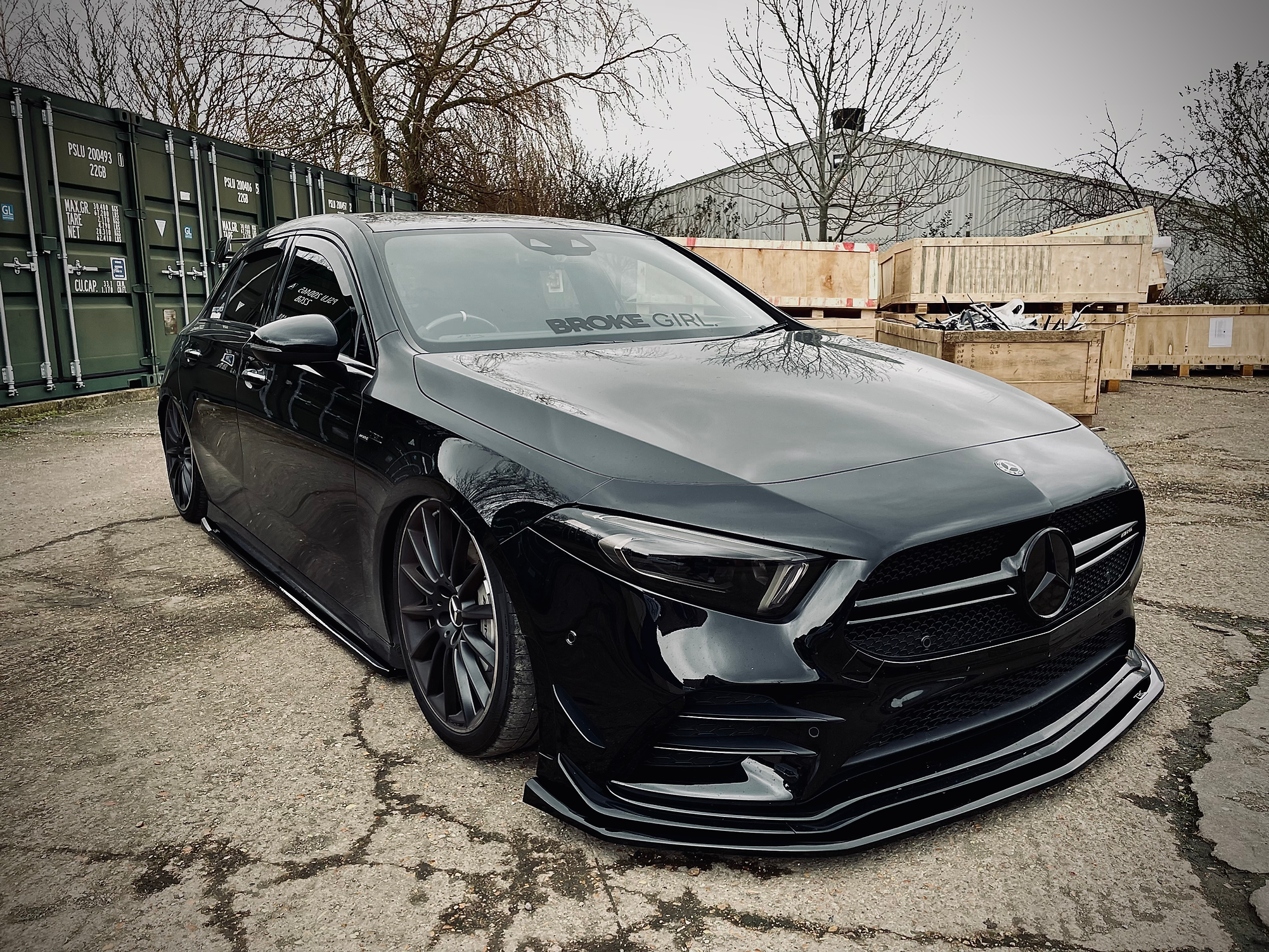 Mercedes A35 AMG W177 - Side Skirt Splitters