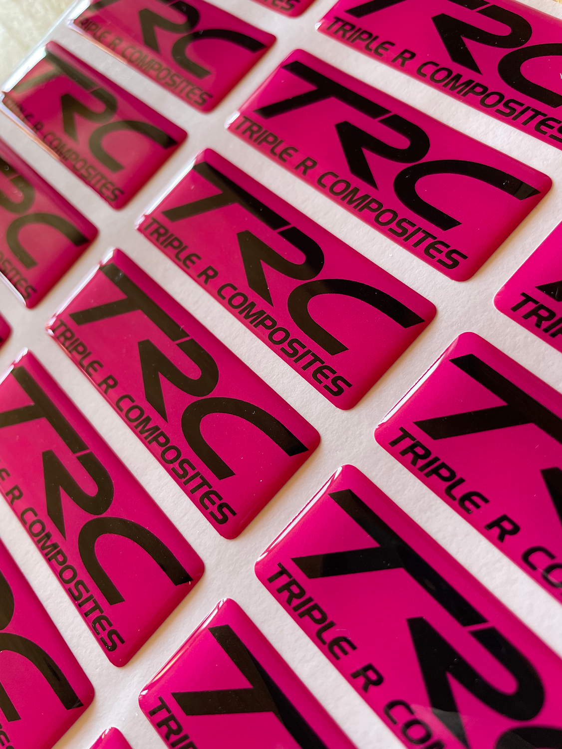 TRC Gel Badge - NEON Edition