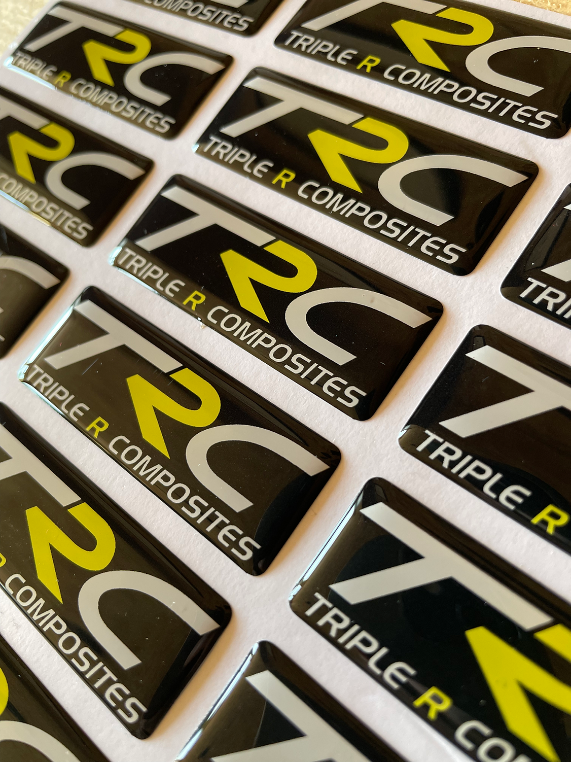 TRC Gel Badge - NEON Edition