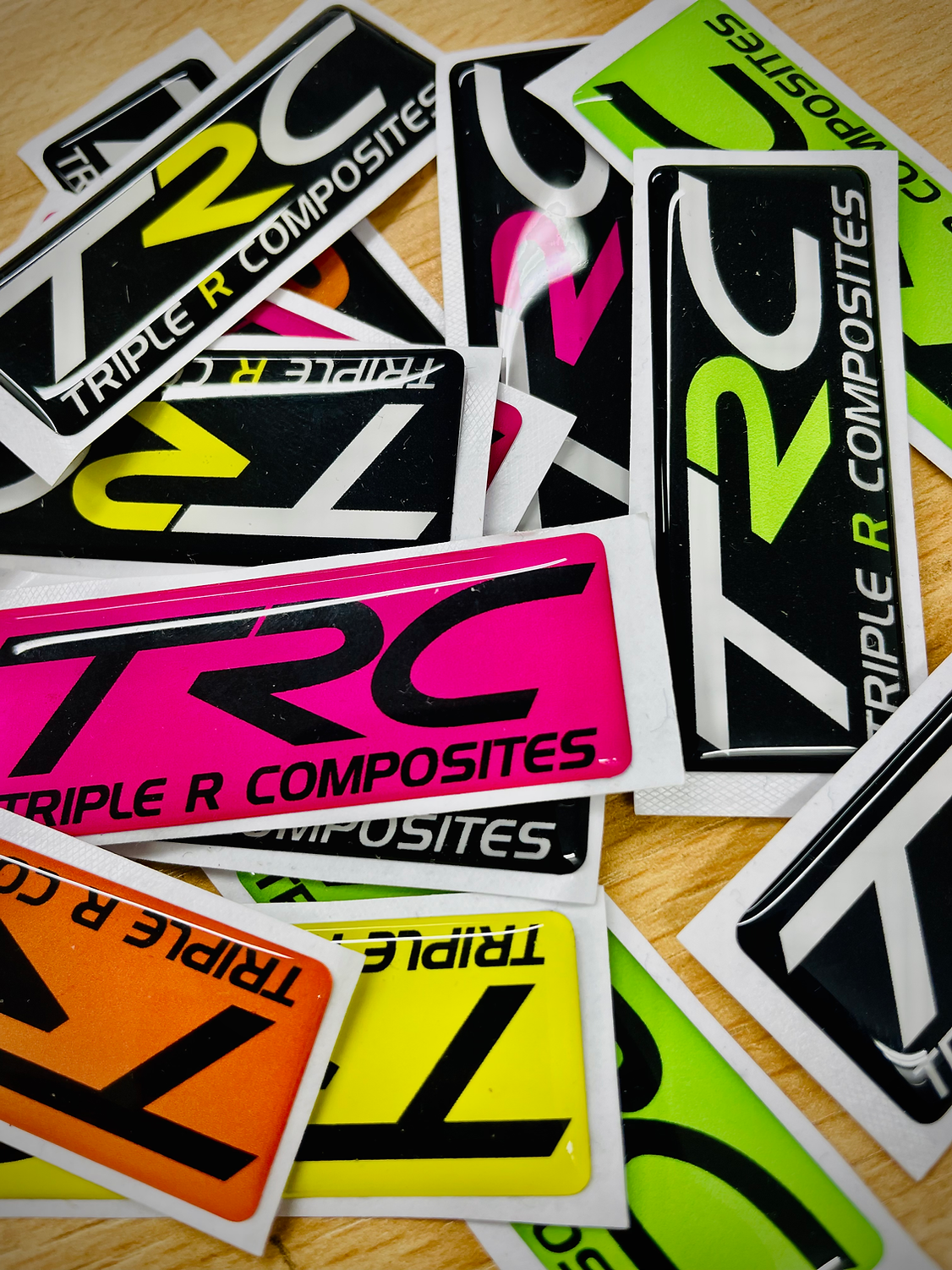 TRC Gel Badge - NEON Edition