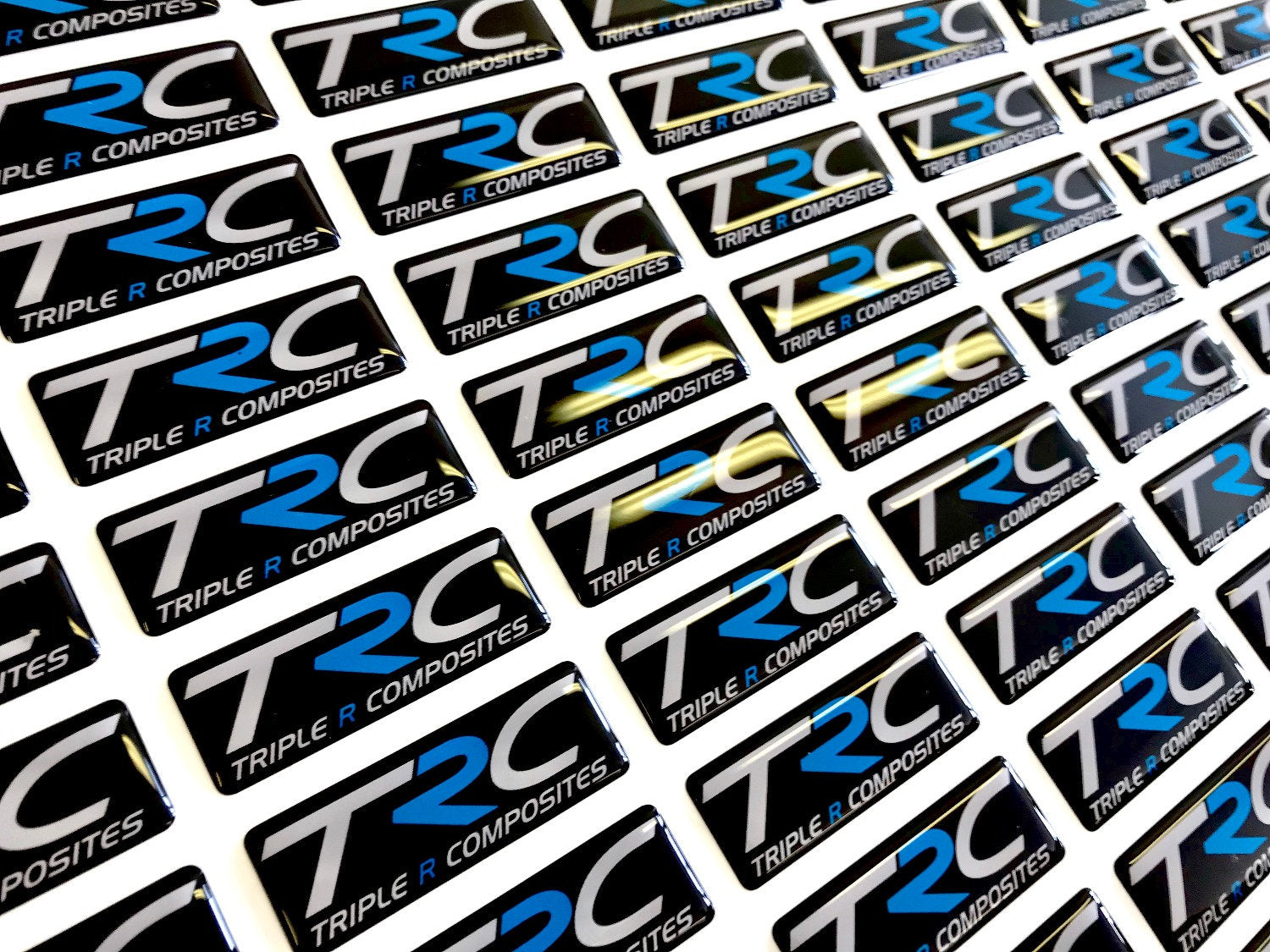 TRC Gel Badge - Nitrous Blue Edition