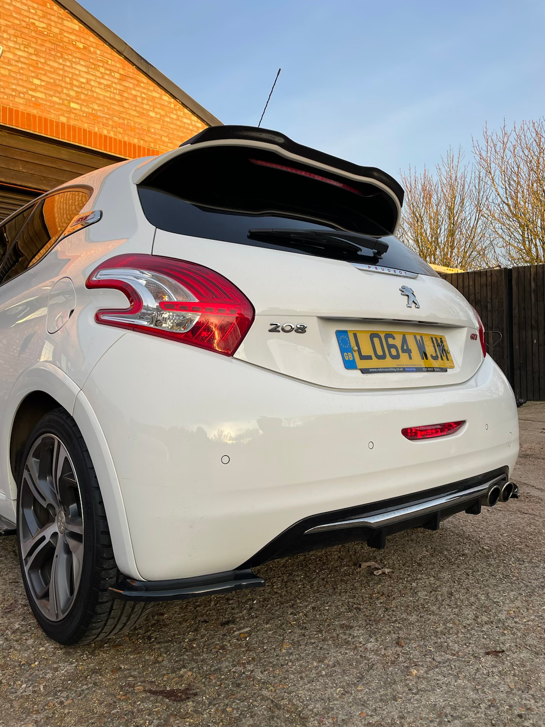 Peugeot 208 GTI - Spoiler Lip