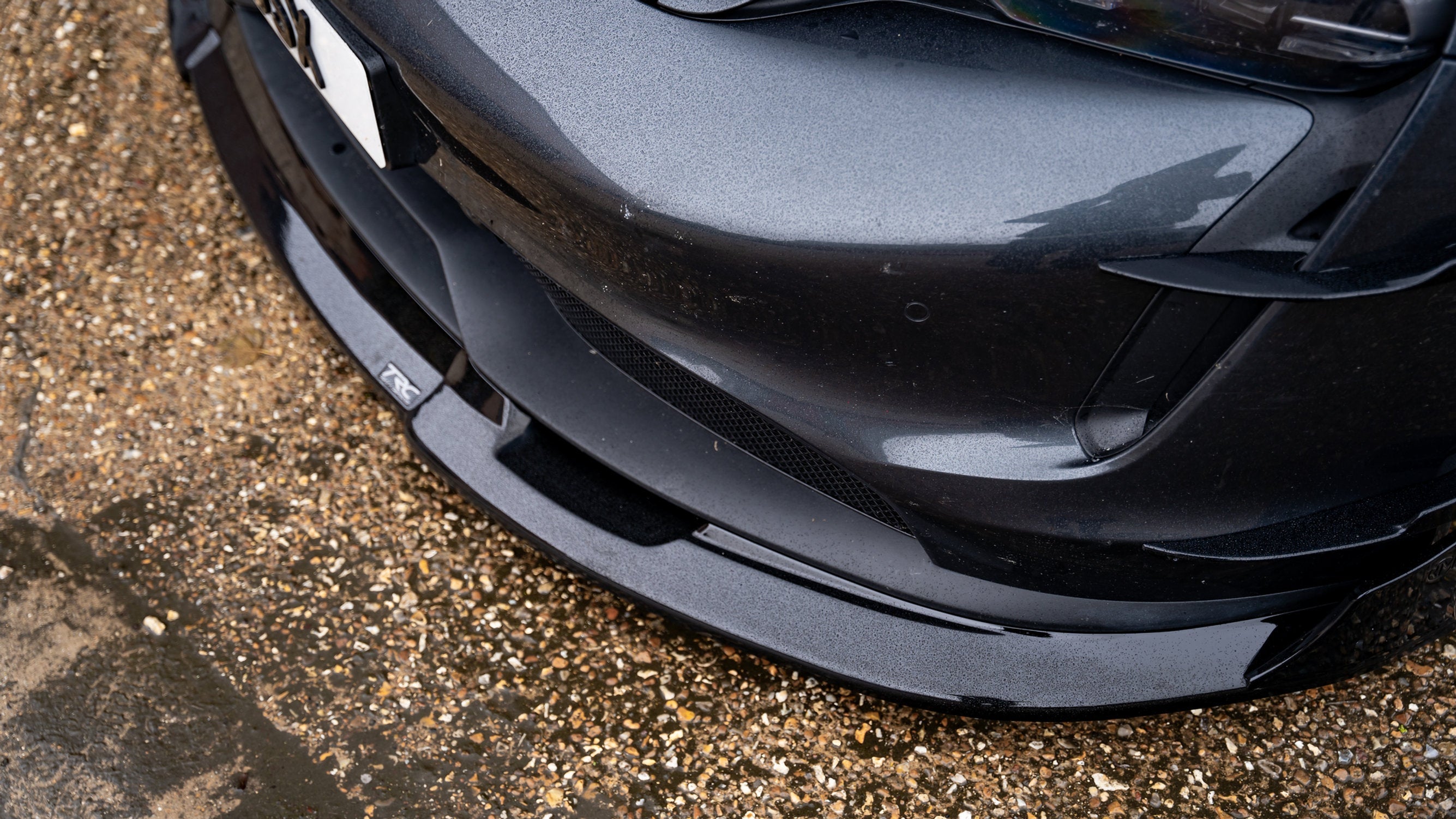 Porsche Taycan Pre Facelift - Front Splitter and Aero Fins