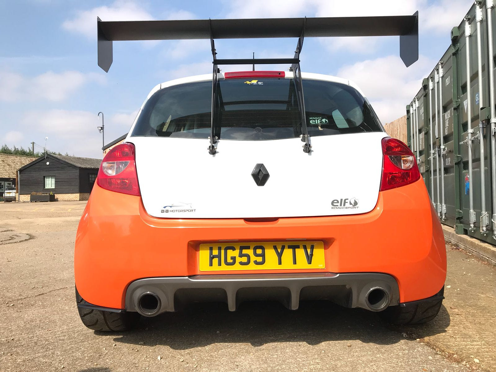 Renault Clio MK3 RS200 - Rear Spats