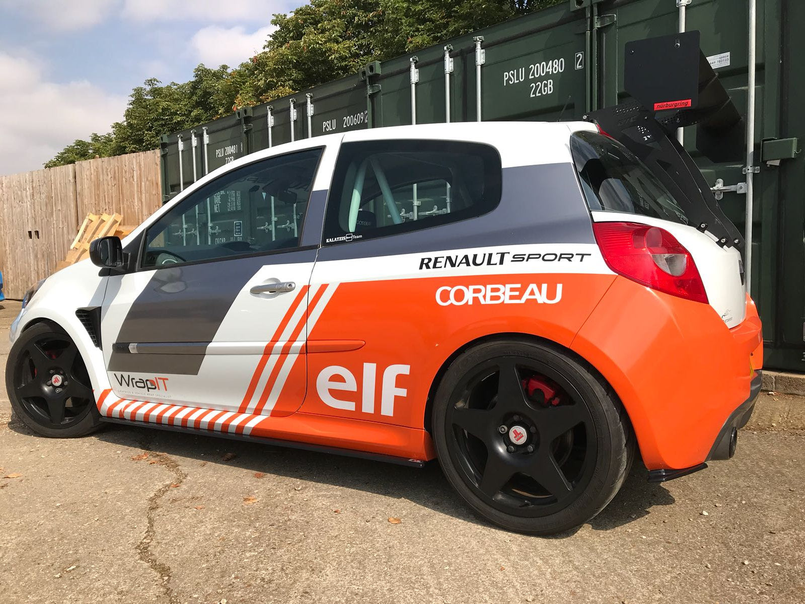 Renault Clio MK3 RS200 - Rear Spats