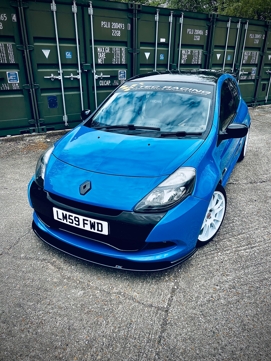 Renault Clio MK3 RS200 - Front Splitter