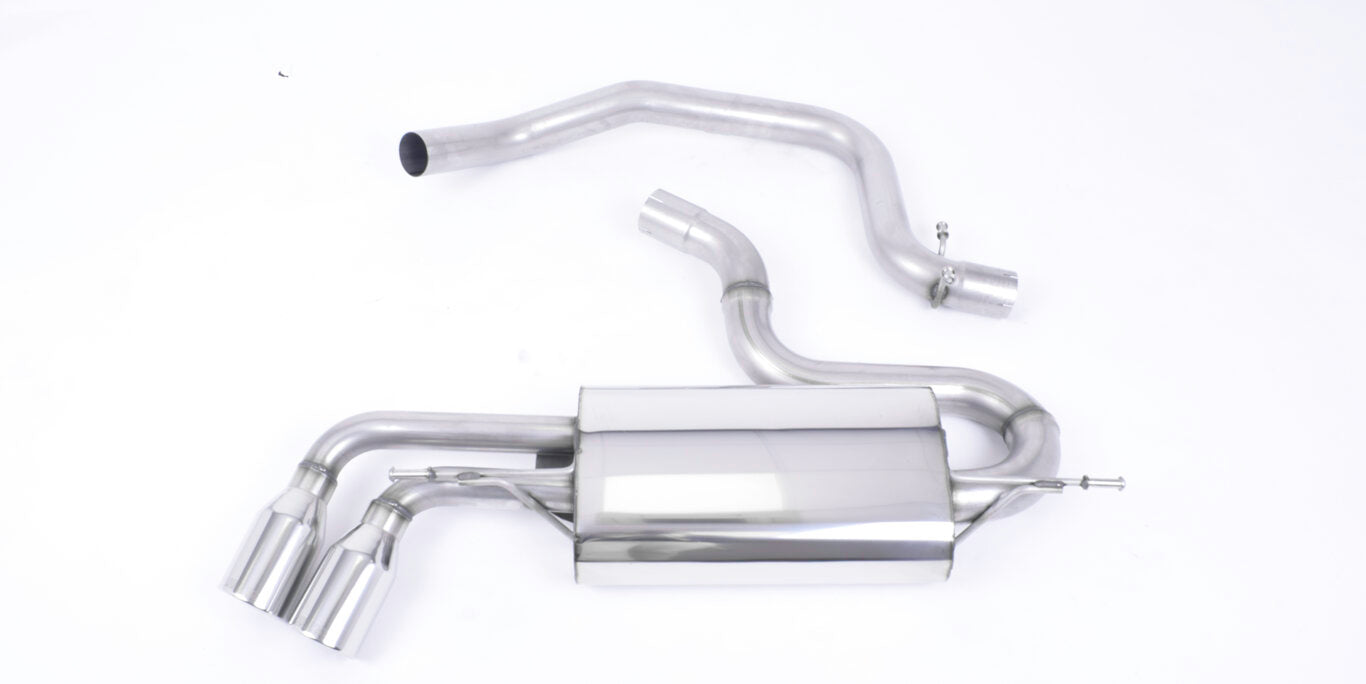 Milltek Cat-back Audi TT Mk2 2.0 TFSi 2WD 2006 – 2011