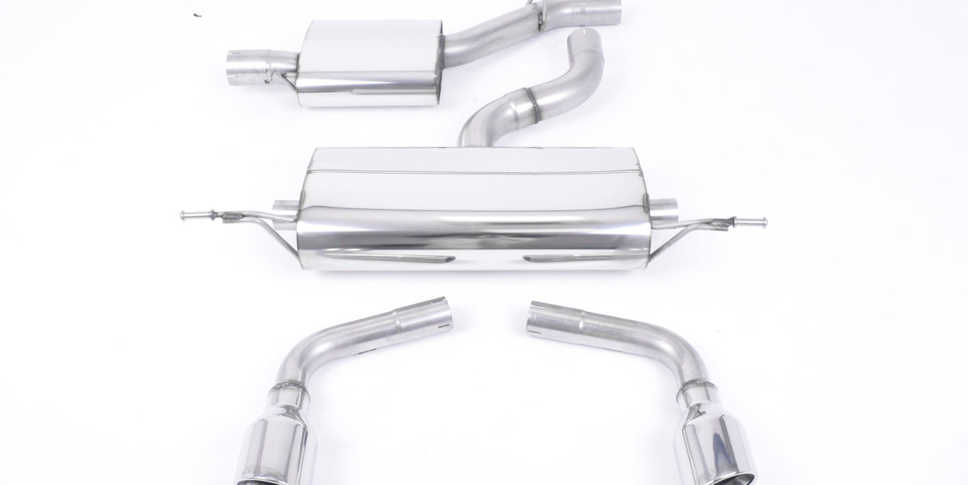 Milltek Cat-back Audi TT Mk2 3.2 quattro 2006 – 2010