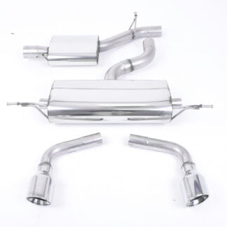 Milltek Cat-back Audi TT Mk2 3.2 quattro 2006 – 2010
