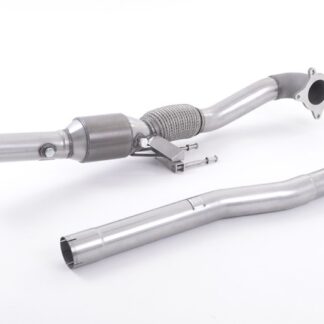 Milltek CAST DOWNPIPE WITH HJS HIGH FLOW SPORTS CAT Audi A3 S3 1.