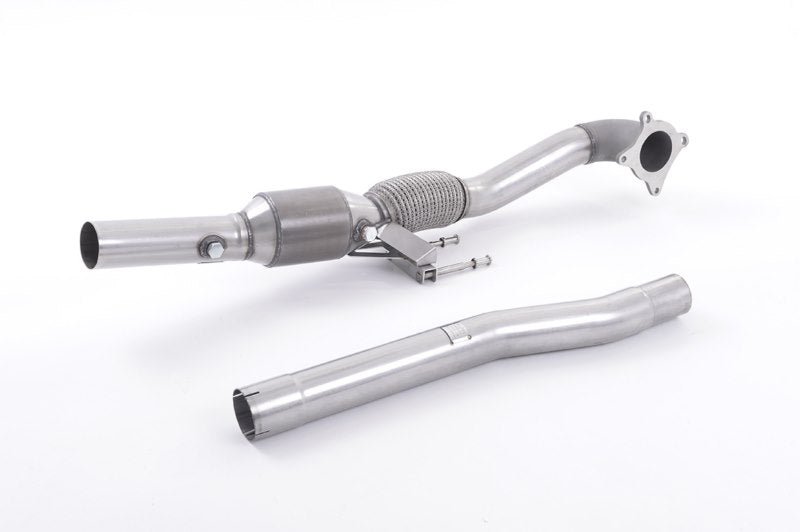 Milltek CAST DOWNPIPE WITH HJS HIGH FLOW SPORTS CAT Audi A3 S3 1.