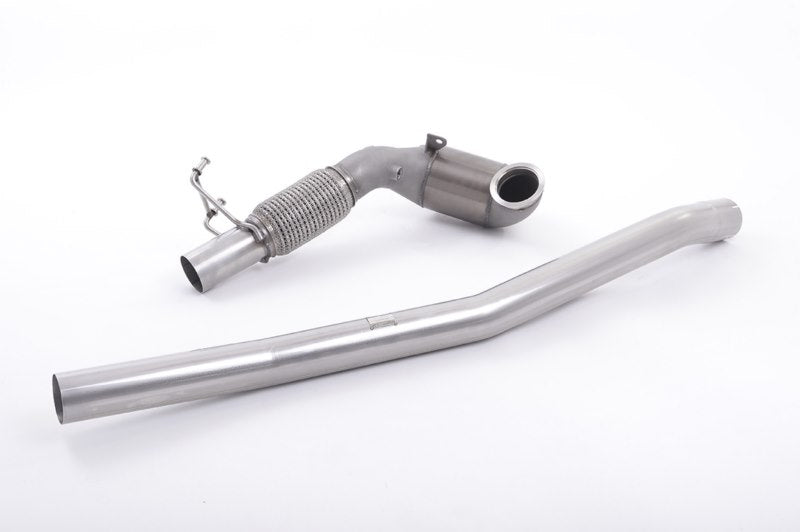 Milltek Large Bore Downpipe and Hi-Flow Sports Cat Volkswagen