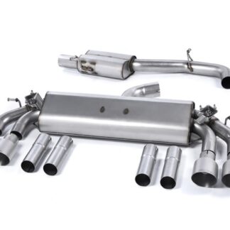 Milltek Cat-back Audi S3 2.0 TFSI quattro Saloon and Cabrio