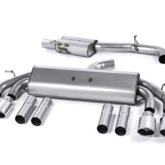 Milltek Cat-back Audi S3 2.0 TFSI quattro Saloon and Cabrio