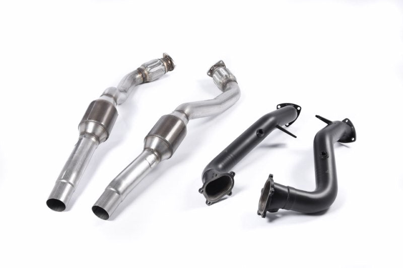 Milltek Large Bore Downpipes and Hi-Flow Sports Cats Audi