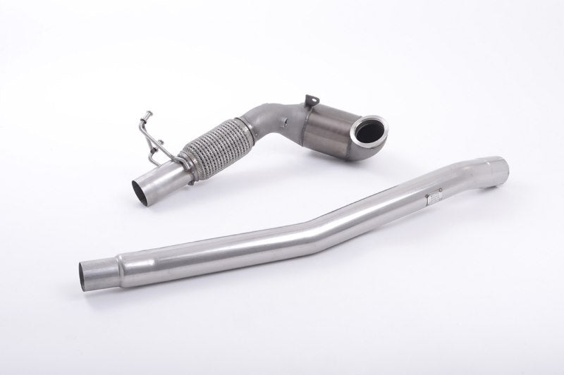 Milltek Large Bore Downpipe and Hi-Flow Sports Cat Audi TT