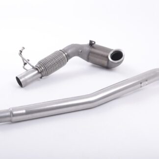 Milltek Cast Downpipe with Race Cat Audi TT Mk3 TTS 2.0TF