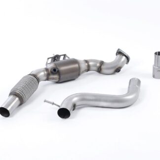 Milltek Large Bore Downpipe and Hi-Flow Sports Cat Ford Mu