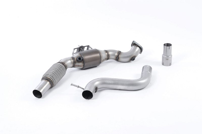 Milltek Large Bore Downpipe and Hi-Flow Sports Cat Ford Mu