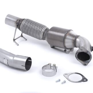 Milltek Large Bore Downpipe and Hi-Flow Sports Cat Ford Fo