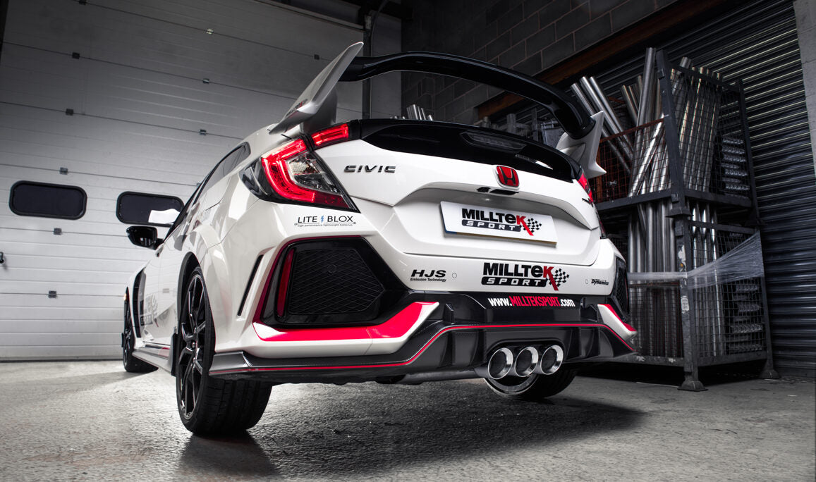 Milltek Civic Type R FK8 2.0 i-VTEC Both OPF GPF and Non OPF G