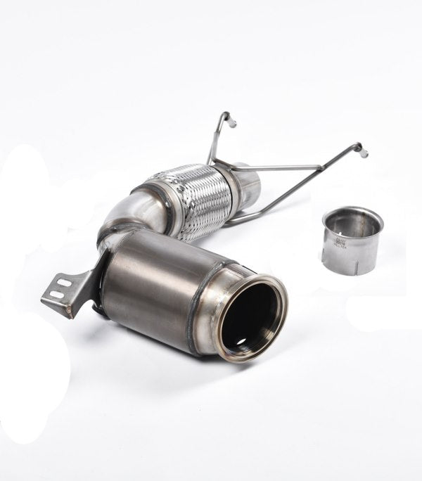 Milltek Large Bore Downpipe and Hi-Flow Sports Cat New Mini