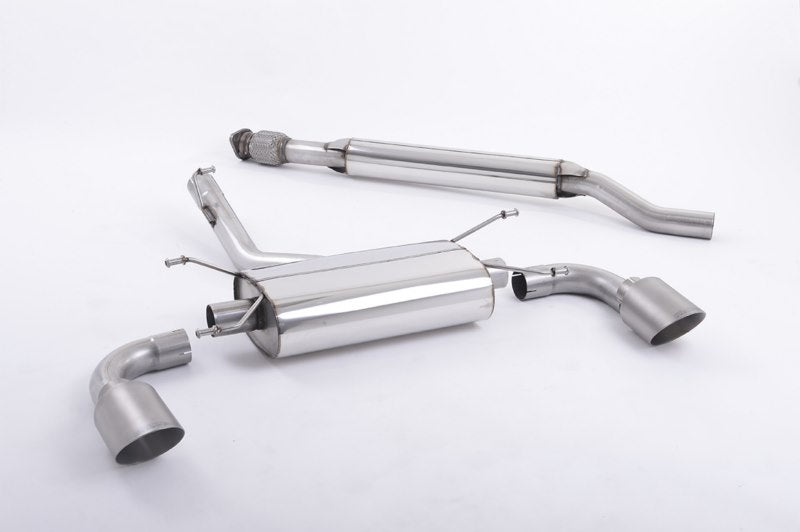 Milltek Secondary Cat-back Toyota GT86 2.0 litre 2012 – 2