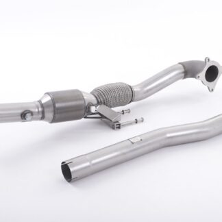 Milltek Large Bore Downpipe and Hi-Flow Sports Cat Volkswag