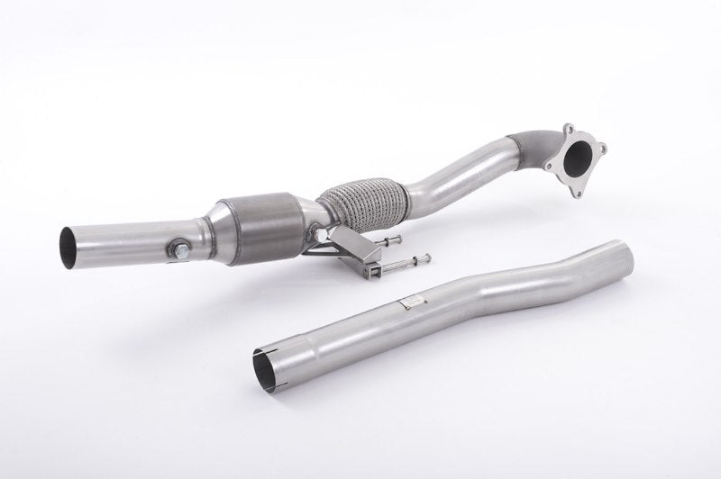 Milltek Large Bore Downpipe and Hi-Flow Sports Cat Volkswag