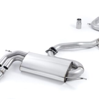 Milltek Cat-back Volkswagen Golf Mk5 GTi 2.0T FSI 2004 – Non-resonated (louder) with smaller-volume rear silencer