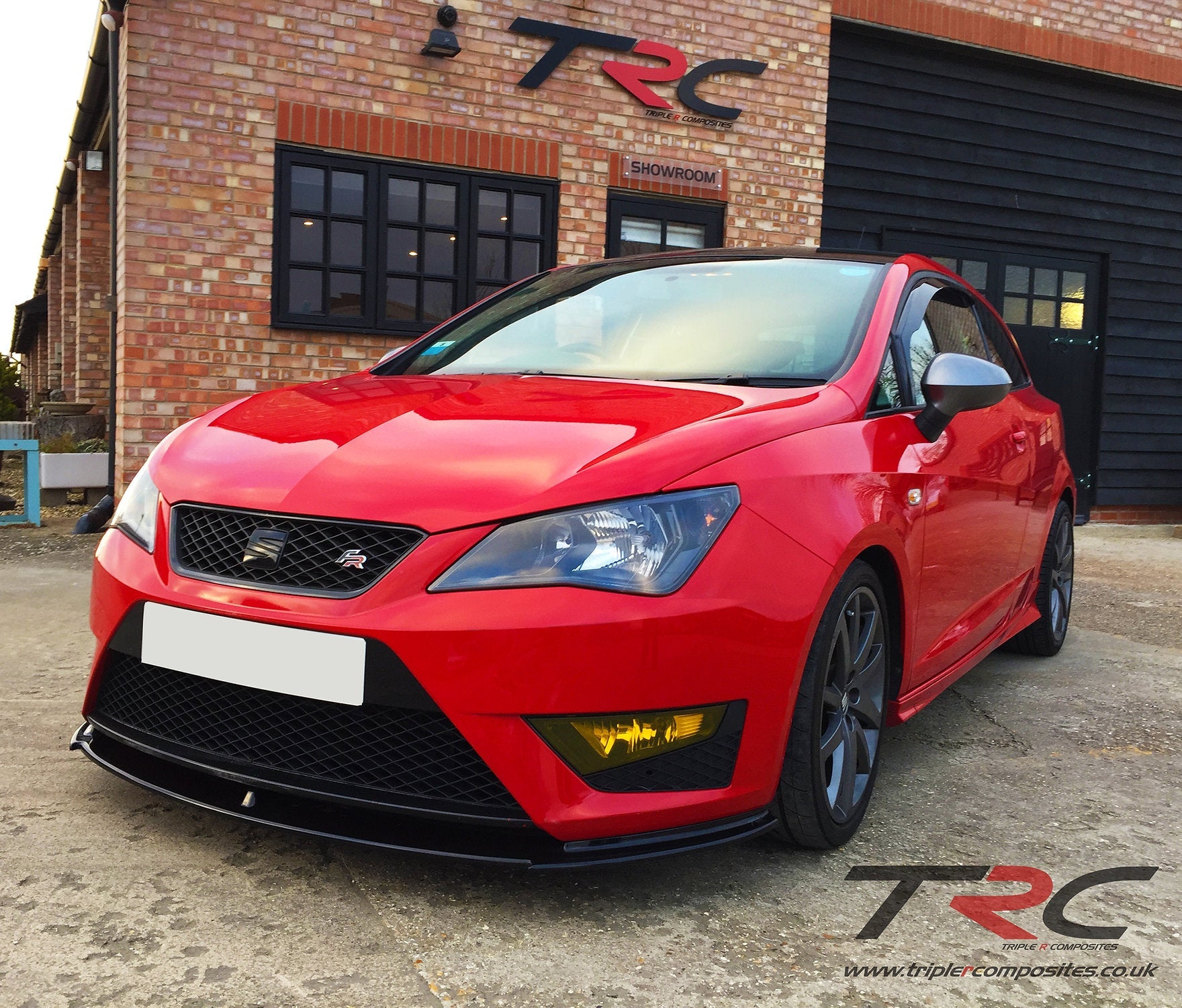 Seat Ibiza MK5 FR Facelift 6J - Front Splitter
