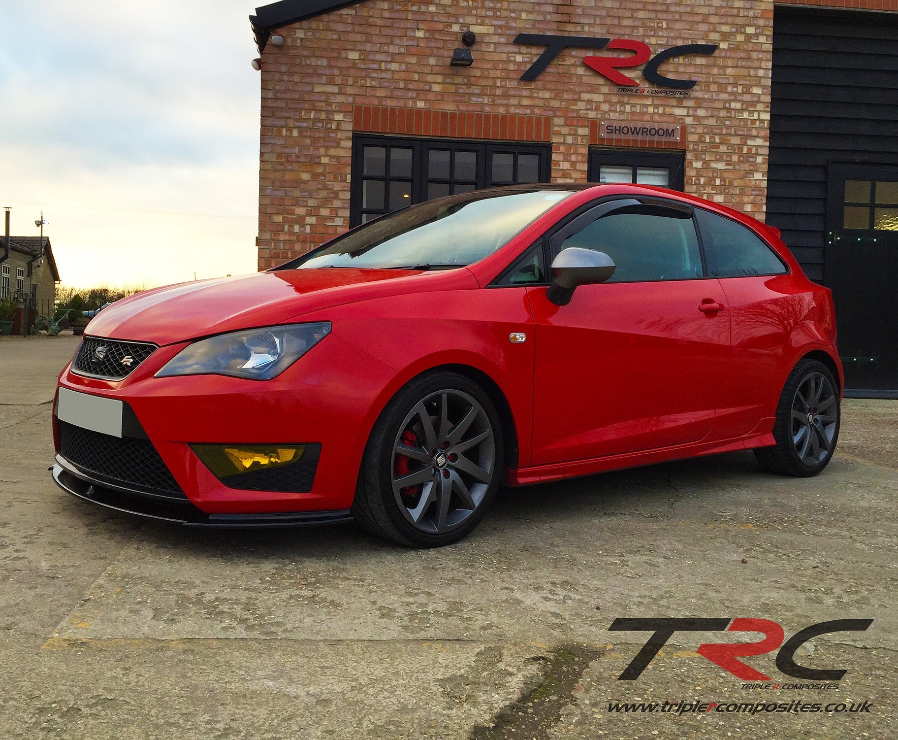 Seat Ibiza MK5 Cupra Facelift 6J - Front Splitter
