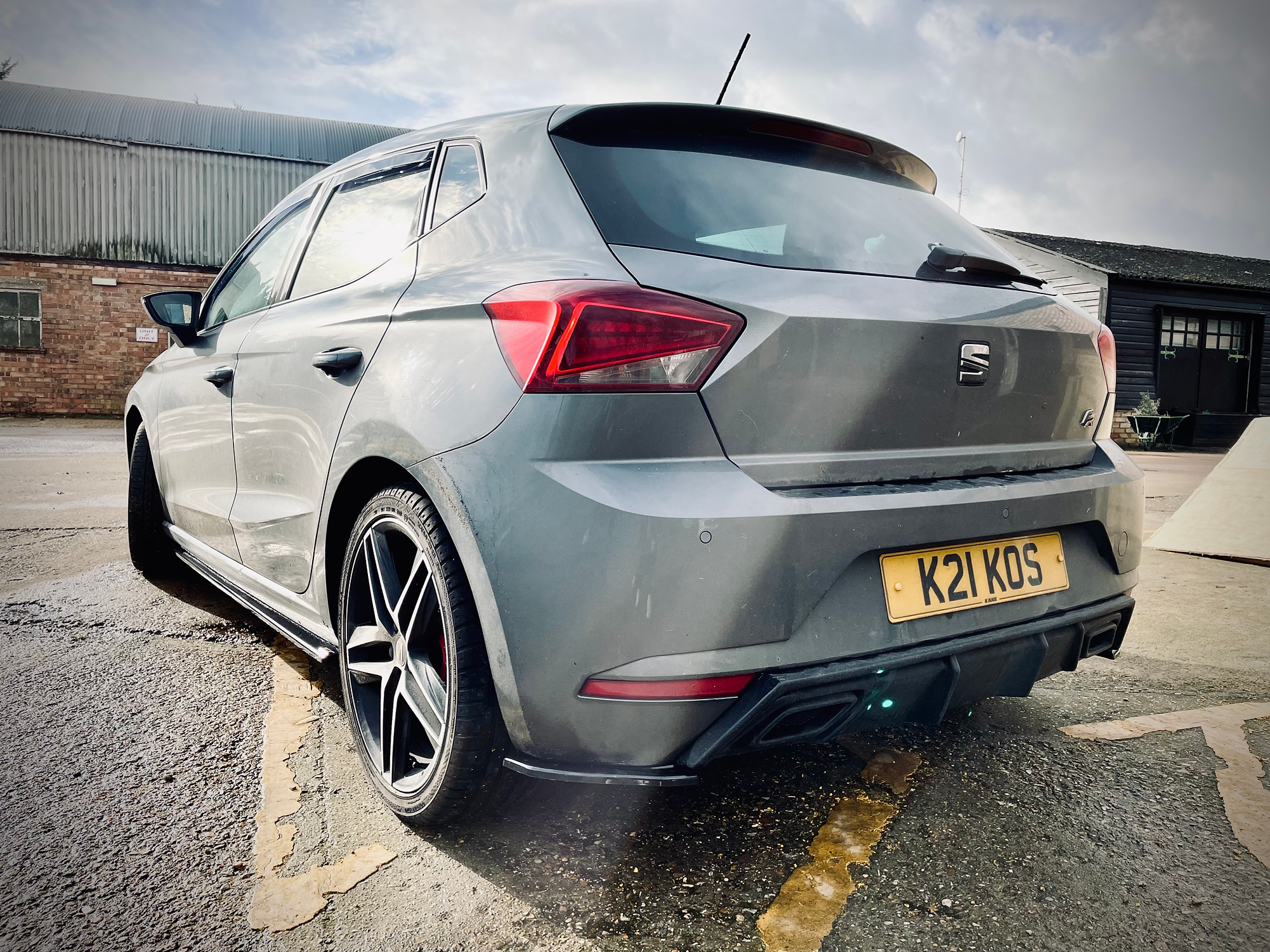 Seat Ibiza MK6 FR 6F - Rear Spats