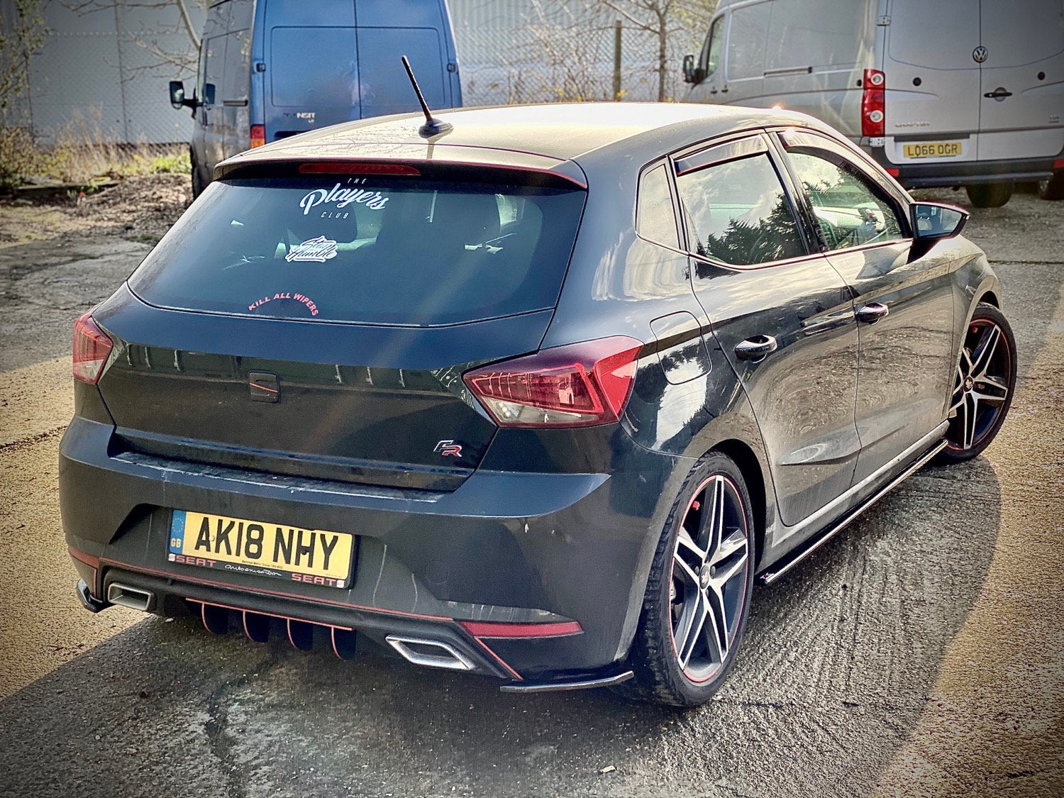 Seat Ibiza MK6 FR 6F - Rear Spats