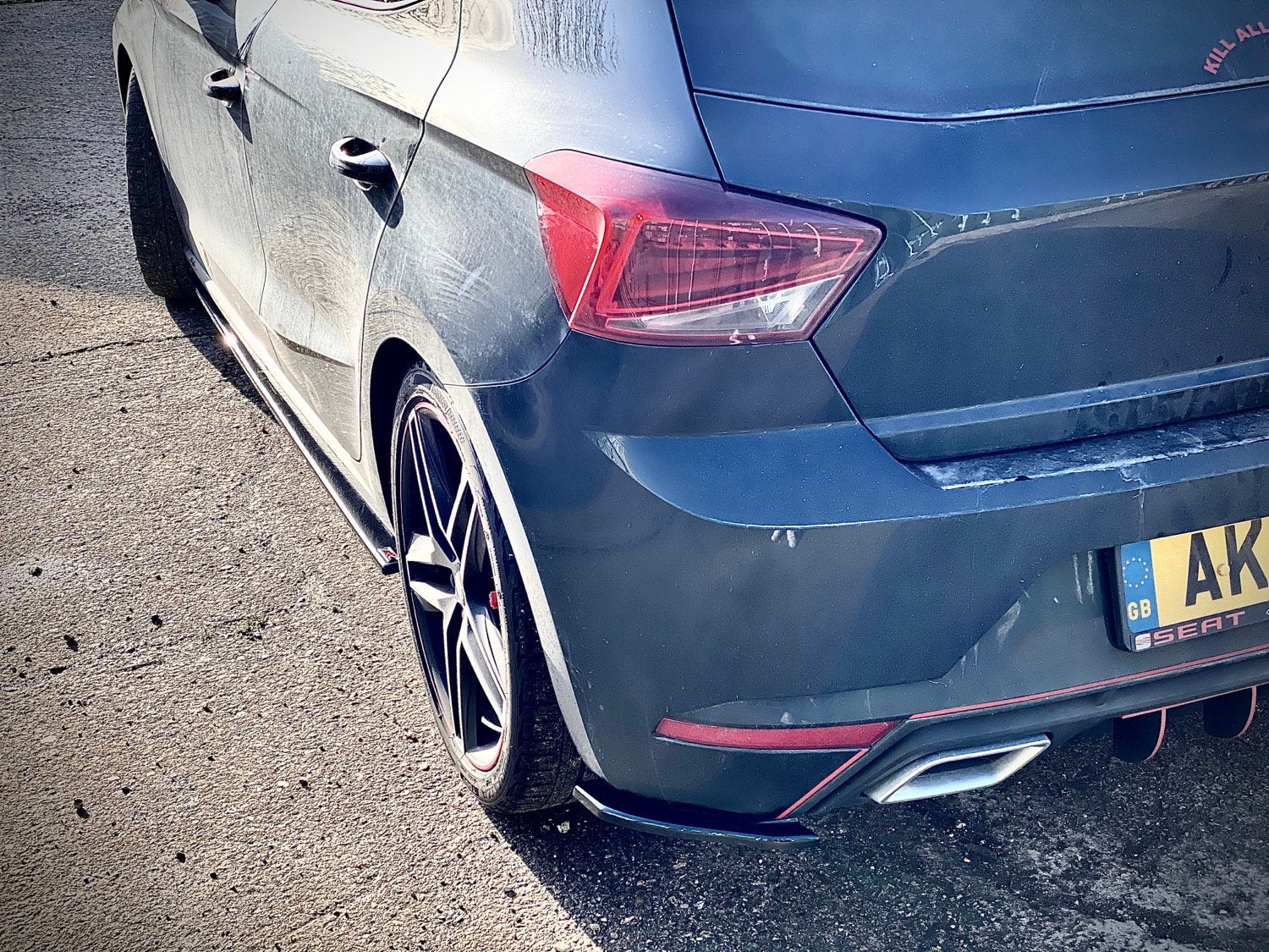 Seat Ibiza MK6 FR 6F - Rear Spats