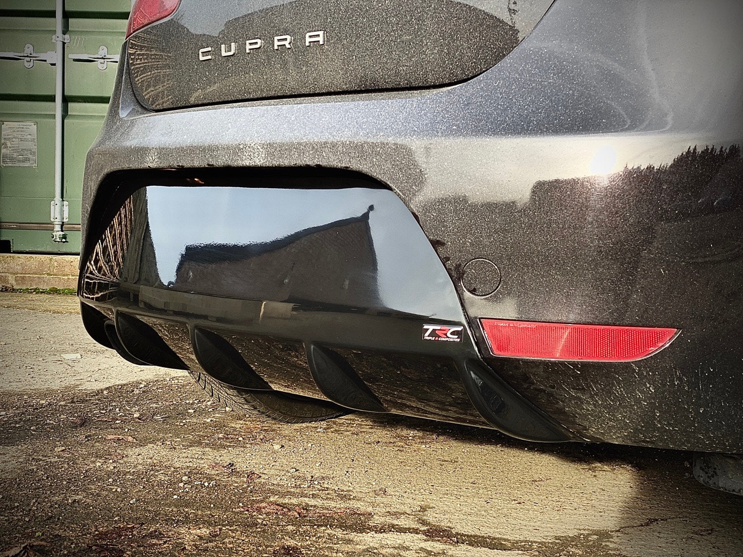 Seat Leon MK2 Cupra Pre Facelift - Finned Diffuser