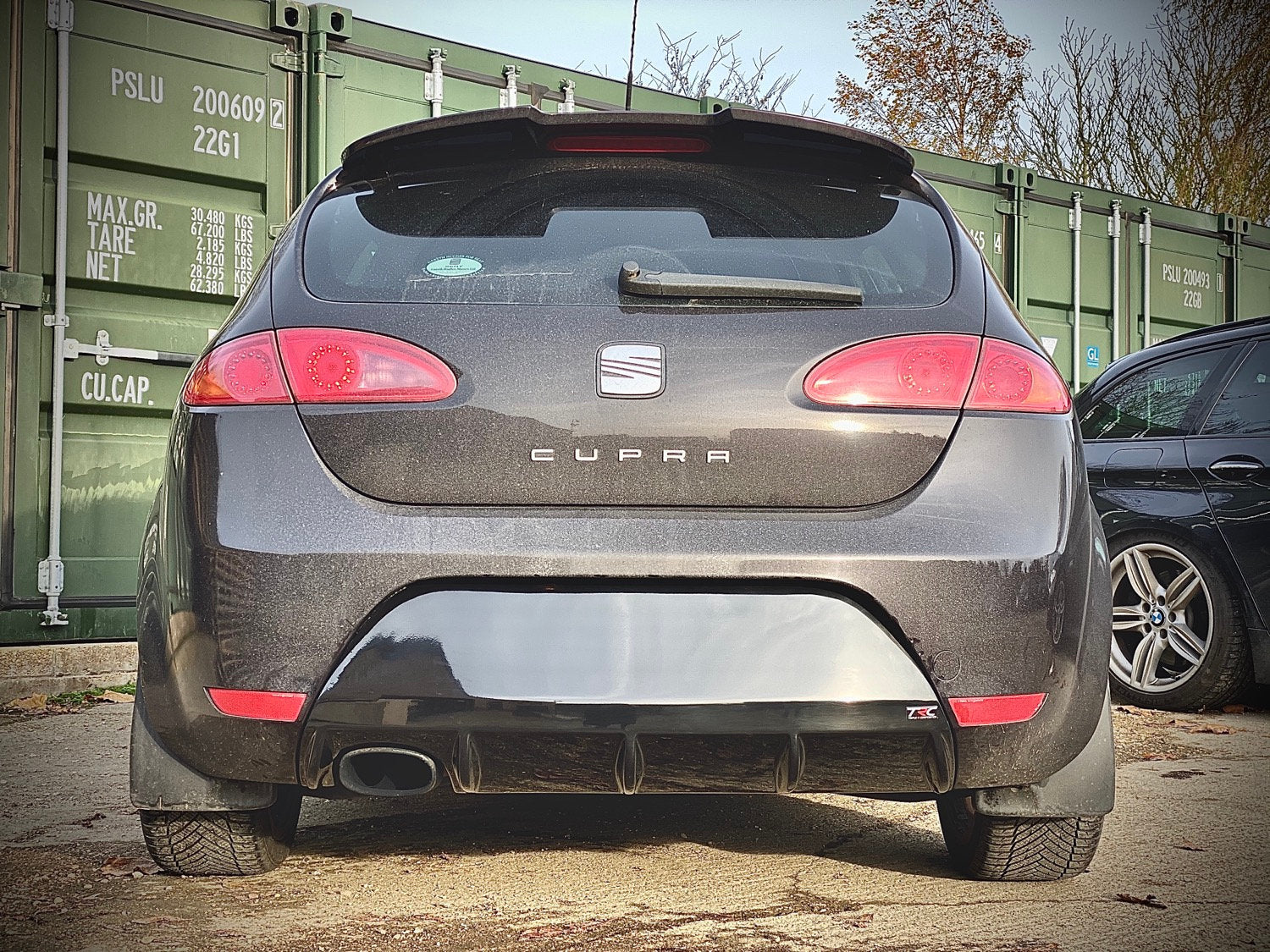 Seat Leon MK2 Cupra Facelift - Finned Diffuser