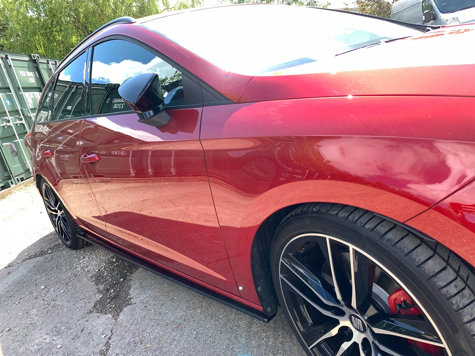 Seat Leon MK3 Cupra 5 Door - Side Skirt Splitters