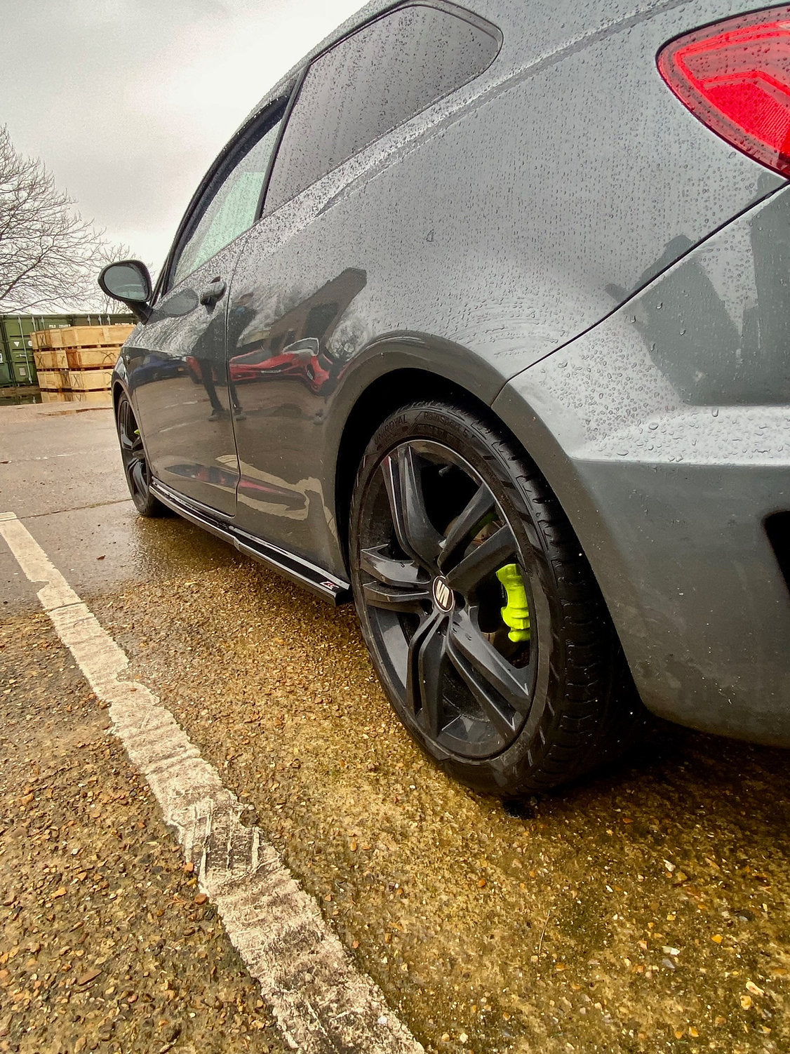 Seat Ibiza MK5 Cupra Facelift 6J - Side Skirt Splitters