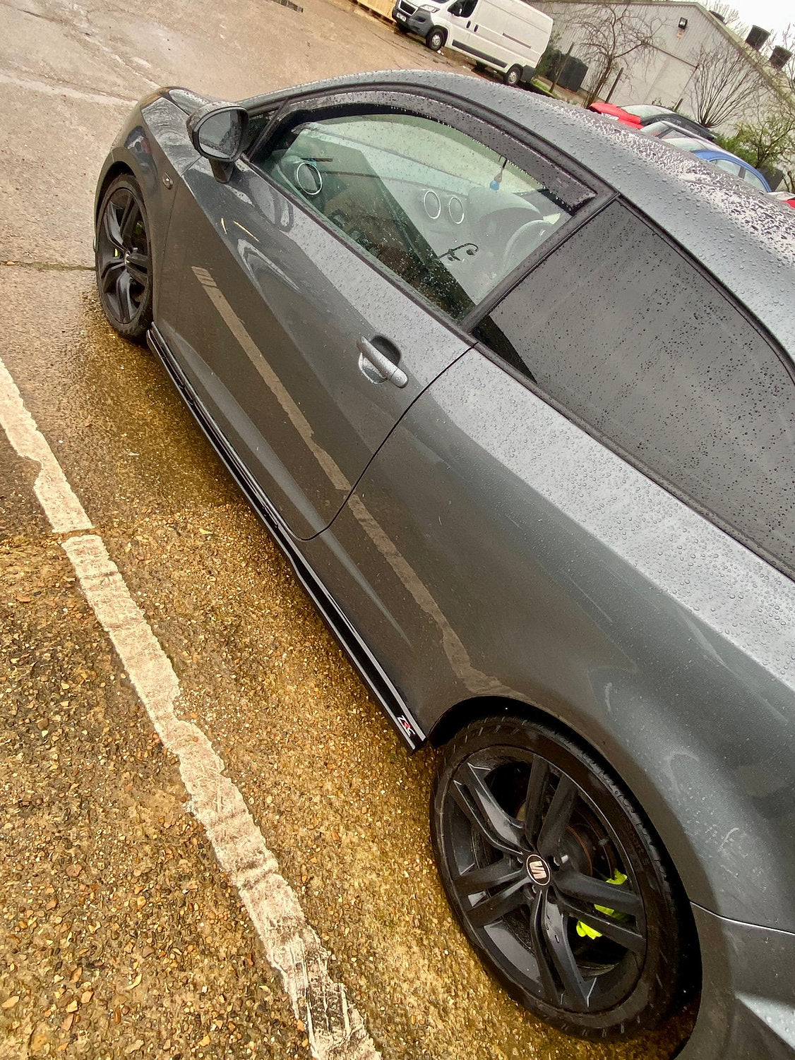 Seat Ibiza MK5 Cupra Facelift 6J - Side Skirt Splitters