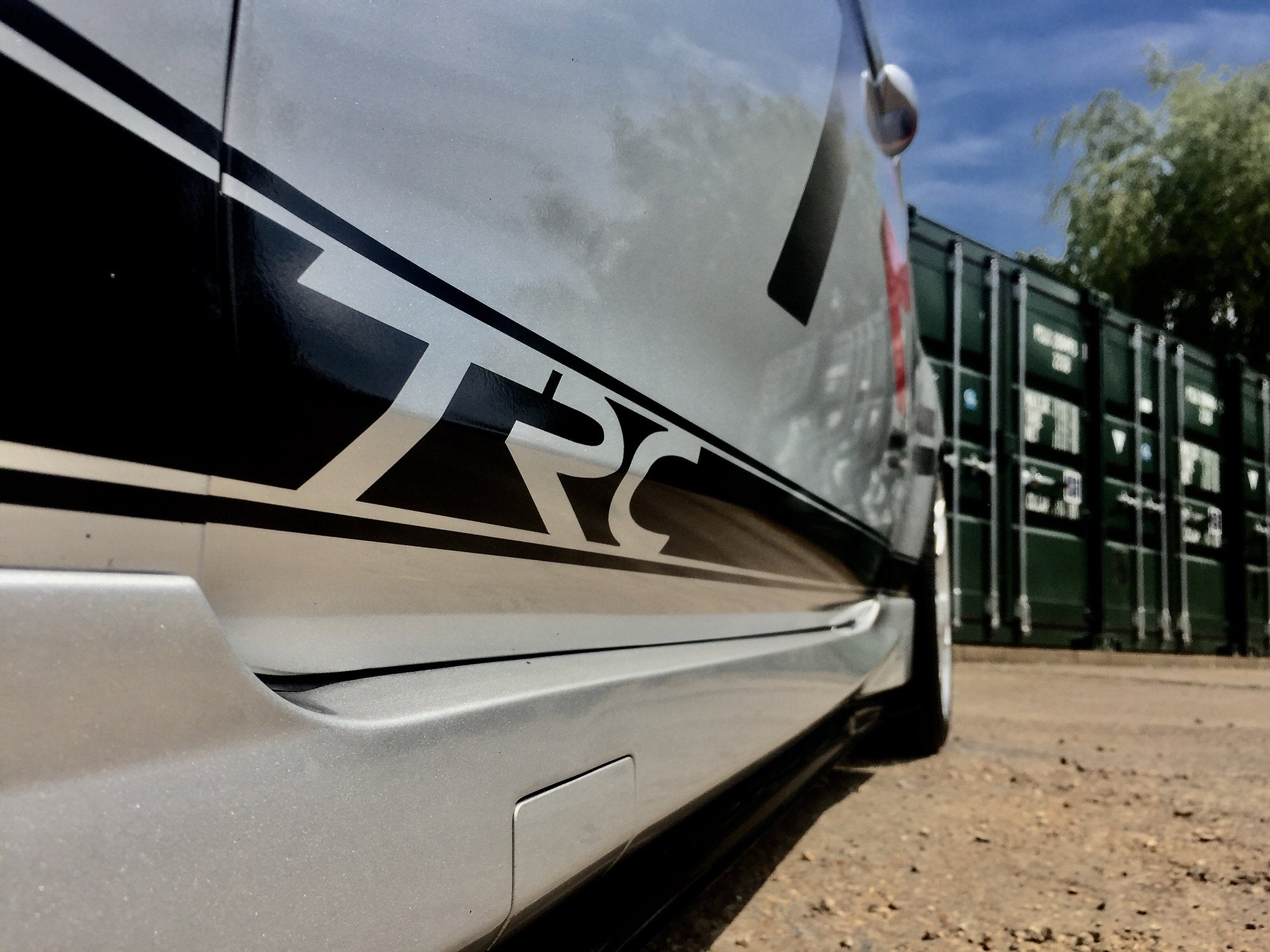 TRC Logo Side Stripes