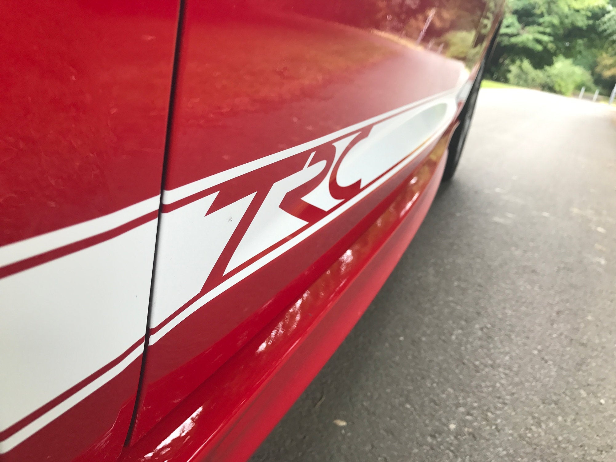 TRC Logo Side Stripes