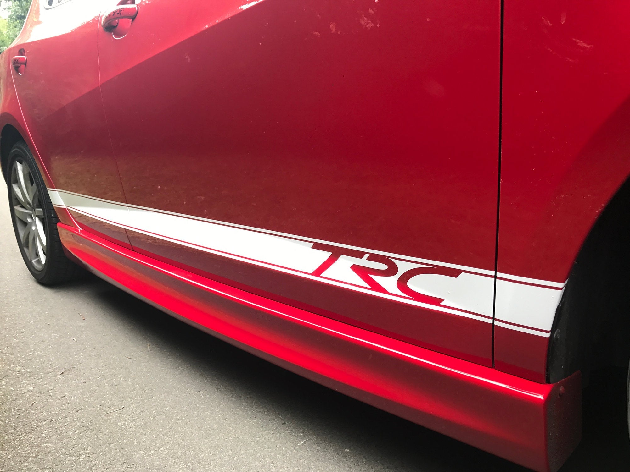 TRC Logo Side Stripes
